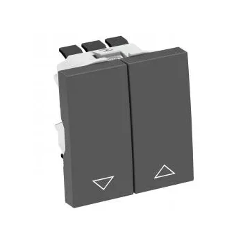  Obo Bettermann 6120952 RS-BS SWGR1 Redőnykapcsoló    10 A, 250 V szürkésfekete