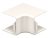 Obo Bettermann 6160077 WDK HI30030CW belső sarokfedél 30x30mm krémfehér