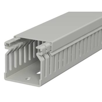   Obo Bettermann 6178012 LK4 40040 vezetékrendező csatorna 40x40x2000 kőszürke