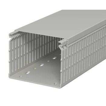   Obo Bettermann 6178233 LK4 N 80100 vezetékrendező csatorna 80x100x2000 kőszürke