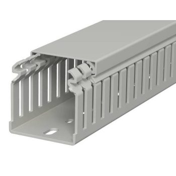   Obo Bettermann 6178314 LKV 50050 vezetékrendező csatorna 50x50x2000 kőszürke