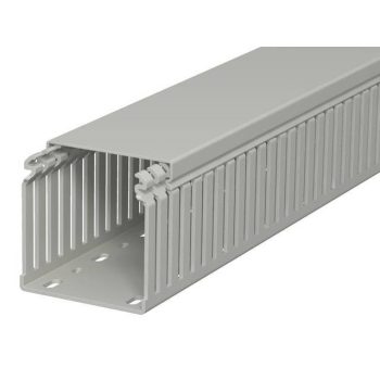   Obo Bettermann 6178326 LKV 75075 vezetékrendező csatorna 75x75x2000 kőszürke