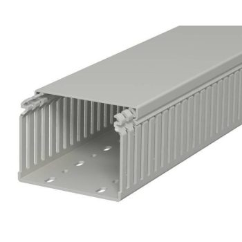   Obo Bettermann 6178328 LKV 75100 vezetékrendező csatorna 75x100x2000 kőszürke