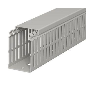   Obo Bettermann 6178424 LKV N 75050 vezetékrendező csatorna 75x50x2000 kőszürke