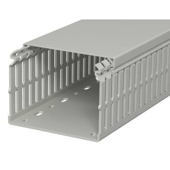   Obo Bettermann 6178428 LKV N 75100 vezetékrendező csatorna 75x100x2000 kőszürke