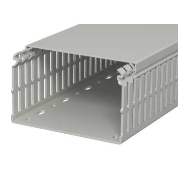   Obo Bettermann 6178430 LKV N 75125 vezetékrendező csatorna 75x125x2000 kőszürke