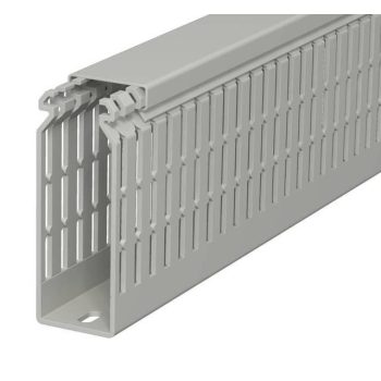   Obo Bettermann 6178435 LKV N 10037 vezetékrendező csatorna 100x37x2000 kőszürke