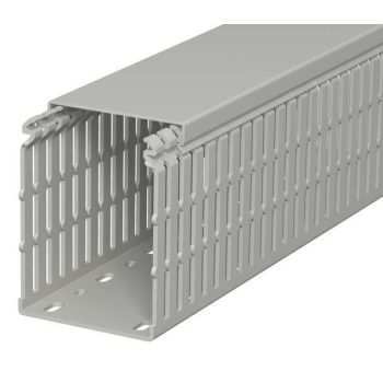   Obo Bettermann 6178439 LKV N 10075 vezetékrendező csatorna 100x75x2000 kőszürke