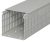 Obo Bettermann 6178441 LKV N 100100 vezetékrendező csatorna 100x100x2000 kőszürke