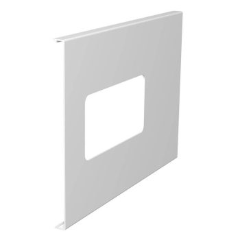   Obo Bettermann 6194141 D2-2 210RW felső rész kétférőhelyes szerelvényhez 210x300mm hófehér