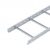 Obo Bettermann 6208544 LG 640 VS 3 FS kábellétra perforált, VS-létrafokkal 60x400x3000 FS szalaghorganyzott, DIN EN 10346