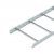 Obo Bettermann 6208547 LG 650 VS 3 FS kábellétra perforált, VS-létrafokkal 60x500x3000 FS szalaghorganyzott, DIN EN 10346
