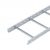 Obo Bettermann 6208570 LG 640 VS 3 FT Kábellétra perforált, VS-létrafokkal 60x400x3000 FT merítetten tűzihorganyzott, DIN EN ISO 1461