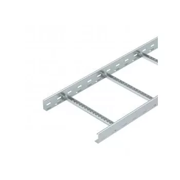   Obo Bettermann 6208633 LG 640 VS 6 FS kábellétra perforált, VS-létrafokkal 60x400x6000 FS szalaghorganyzott, DIN EN 10346