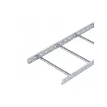   Obo Bettermann 6208659 LG 650 VS 6 FT kábellétra perforált, VS-létrafokkal 60x500x6000 FT merítetten tűzihorganyzott, DIN EN ISO 1461