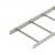 Obo Bettermann 6208709 LG 650 VS6 A2 kábellétra perforált, VS-létrafokkal 60x500x6000 2B felületkezelés nélkül, utókezelt