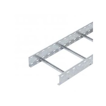   Obo Bettermann 6209824 LCIS 1140 6 FT Kábellétra perforált létrafok, hegesztett 110x400x6000 FT merítetten tűzihorganyzott, DIN EN ISO 1461