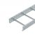 Obo Bettermann 6216448 LG 114 VS 6 FS kábellétra perforált, VS-létrafokkal 110x400x6000 FS szalaghorganyzott, DIN EN 10346
