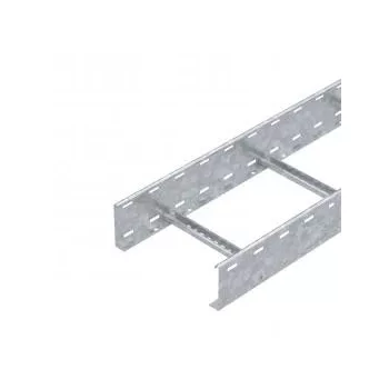   Obo Bettermann 6216468 LG 113 VS 6 FT kábellétra perforált, VS-létrafokkal 110x300x6000 FT merítetten tűzihorganyzott, DIN EN ISO 1461