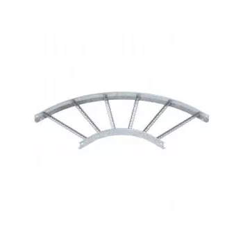   Obo Bettermann 6225068 LB 90 650 R3 FT 90°-os sarokidom kábellétrához   60x500 FT merítetten tűzihorganyzott, DIN EN ISO 1461