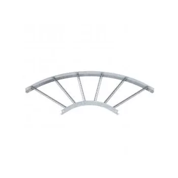   Obo Bettermann 6225070 LB 90 660 R3 FT 90°-os sarokidom kábellétrához   60x600 FT merítetten tűzihorganyzott, DIN EN ISO 1461