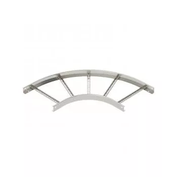   Obo Bettermann 6225086 LB 90 640 R3 A2 90°-os sarokidom kábellétrához   60x400 2B felületkezelés nélkül, utókezelt