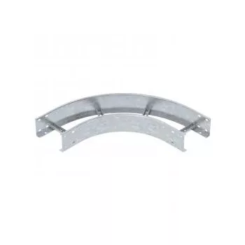   Obo Bettermann 6225142 LB 90 1120 R3 FT 90°-os sarokidom kábellétrához   110x200 FT merítetten tűzihorganyzott, DIN EN ISO 1461