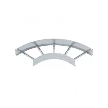   Obo Bettermann 6225146 LB 90 1140 R3 FT 90°-os sarokidom kábellétrához   110x400 FT merítetten tűzihorganyzott, DIN EN ISO 1461