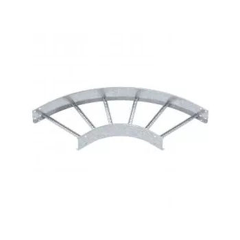   Obo Bettermann 6225150 LB 90 1150 R3 FT 90°-os sarokidom kábellétrához   110x500 FT merítetten tűzihorganyzott, DIN EN ISO 1461