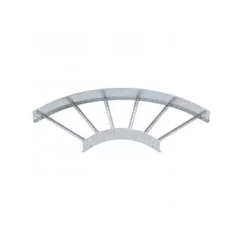   Obo Bettermann 6225152 LB 90 1160 R3 FT 90°-os sarokidom kábellétrához   110x600 FT merítetten tűzihorganyzott, DIN EN ISO 1461