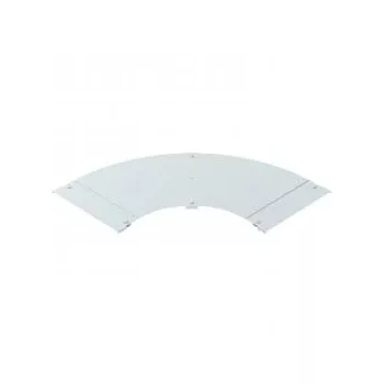   Obo Bettermann 6225994 LBD 90 400 R3 FS 90°-os sarokidom fedél fedélrögzítő kapoccsal   B400 FS szalaghorganyzott, DIN EN 10346