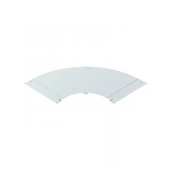   Obo Bettermann 6225996 LBD 90 500 R3 FS 90°-os sarokidom fedél fedélrögzítő kapoccsal   B500 FS szalaghorganyzott, DIN EN 10346