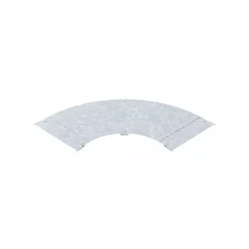   Obo Bettermann 6226014 LBD 90 400 R3 FT 90°-os sarokidom fedél fedélrögzítő kapoccsal   B400 FT merítetten tűzihorganyzott, DIN EN ISO 1461