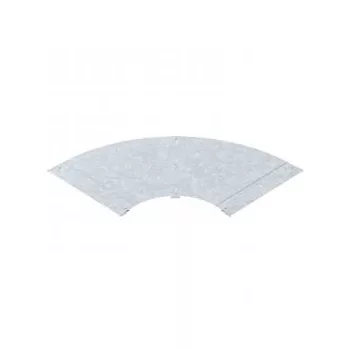   Obo Bettermann 6226020 LBD 90 600 R3 FT 90°-os sarokidom fedél fedélrögzítő kapoccsal   B600 FT merítetten tűzihorganyzott, DIN EN ISO 1461