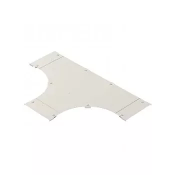   Obo Bettermann 6226162 LTD 300 R3 A2 T-leágazóidom fedél fedélrögzítő kapoccsal   B300 2B felületkezelés nélkül, utókezelt