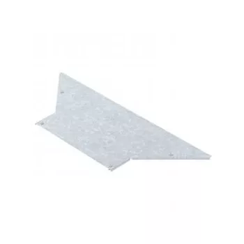   Obo Bettermann 6226340 LAAD 600 R3 FT Beépíthető leágazóidom fedél fedélrögzítő kapoccsal   B600 FT merítetten tűzihorganyzott, DIN EN ISO 1461