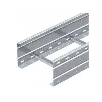   Obo Bettermann 6227163 WKLG 1660 FT nagyfesztávú kábellétra perforált oldalfal 160x600x6000 FT merítetten tűzihorganyzott, DIN EN ISO 1461