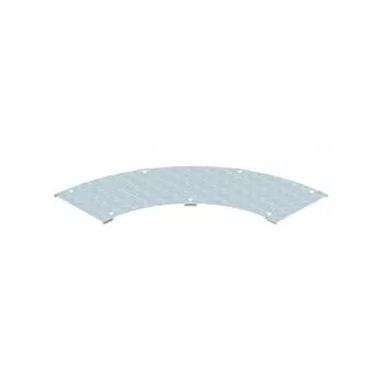   Obo Bettermann 6231489 WDBRL 90 40 FS fedél 90°-os sarokidomhoz nagyfesz., 110 és 160 rendszer B400mm FS szalaghorganyzott, DIN EN 10346