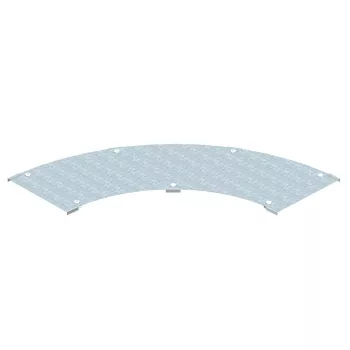  Obo Bettermann 6231500 WDBRL 90 60 FS fedél 90°-os sarokidomhoz nagyfesz., 110 és 160 rendszer B600mm FS szalaghorganyzott, DIN EN 10346