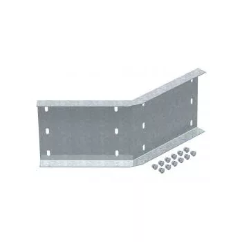   Obo Bettermann 6232612 WRWV 200 I FT 45°-os belső sarokösszekötő 200 nagyfeszt. kábellétrához 200x500 FT merítetten tűzihorganyzott, DIN EN ISO 1461