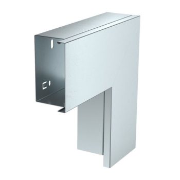   Obo Bettermann 6248004 LKM F60100FS lapos sarokelem felső résszel 60x100mm (szalaghorganyzott), DIN EN 10346