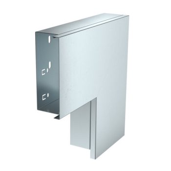   Obo Bettermann 6248012 LKM F60150FS lapos sarokelem felső résszel 60x150mm (szalaghorganyzott), DIN EN 10346