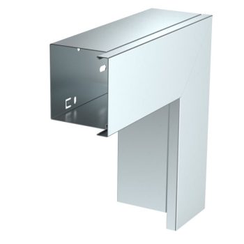   Obo Bettermann 6248328 LKM F80080FS  lapos sarokelem felső résszel darab 80x80mm (szalaghorganyzott), DIN EN 10346