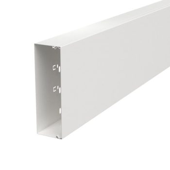   Obo Bettermann 6248667 LKM60200RW vezetékrendező csatorna fenékperforálással 60x200x2000 szalaghorganyzott / műanyag bevonatú, DIN EN 10346 hófehér