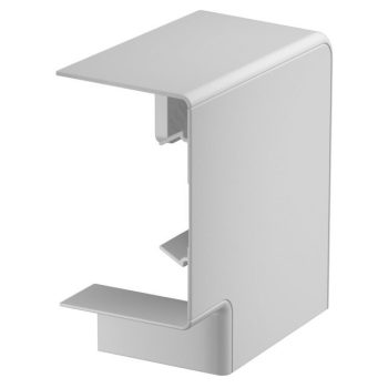   Obo Bettermann 6274222 GK-FH70110LGR halogénmentes lapos sarokidom fedél 70x110mm világosszürke