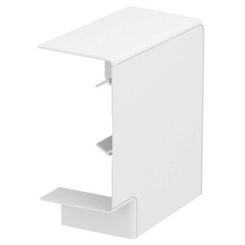   Obo Bettermann 6274420 GK-FH70130RW halogénmentes lapos sarokidom fedél 70x130mm hófehér