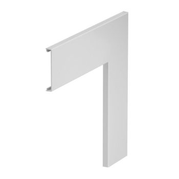   Obo Bettermann 6274492 GK-OTGFLGR Oberteil lapos sarokelemfedél matt világosszürke