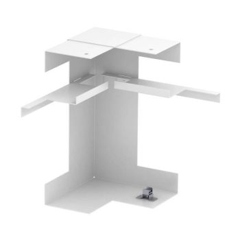   Obo Bettermann 6278440 GS-DI70210RW acél csatornához belső könyök előszerelt szimmetrikus 70x210mm hófehér