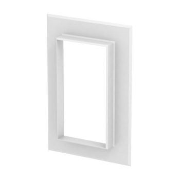   Obo Bettermann 6279040 G-AWAG90170RW Fali takarókeret zárt kivitel 238x25x158 hófehér