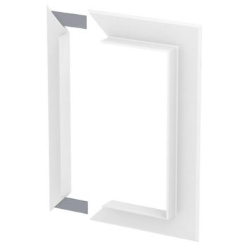   Obo Bettermann 6279050 G-AWAG90210RW Fali takarókeret zárt kivitel 278x25x158 hófehér